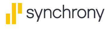 Three yellow bars next to the word synchrony